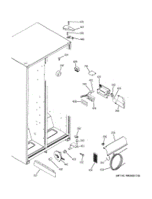 06 - Fresh Food Section parts for Ge Refrigerator GSS22JETCWW from AppliancePartsPros.com