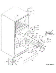 04 - Fresh Food Section parts for Ge Refrigerator GTS18IBSWRCC from AppliancePartsPros.com