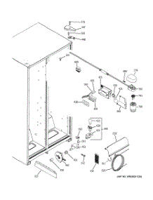 06 - Fresh Food Section parts for Ge Refrigerator GSH22JSTDSS from AppliancePartsPros.com