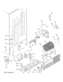 08 - Unit Parts parts for Ge Refrigerator GTS22ISSARSS from AppliancePartsPros.com