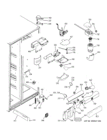 07 - Fresh Food Section parts for Ge Refrigerator GSF26KHWABB from AppliancePartsPros.com