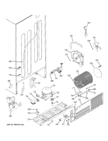 08 - Unit Parts parts for Ge Refrigerator GTS22ICSARWW from AppliancePartsPros.com