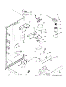 07 - Fresh Food Section parts for Ge Refrigerator GCE21ZGWAFWW from AppliancePartsPros.com