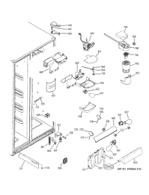 07 - Fresh Food Section parts for Ge Refrigerator GCF23KGWABB from AppliancePartsPros.com