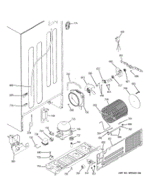 09 - Unit Parts parts for Ge Refrigerator GTS22KHPDRWW from AppliancePartsPros.com