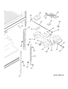 05 - Fresh Food Section parts for Ge Refrigerator ETS22SBSCRSS from AppliancePartsPros.com