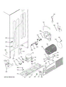 08 - Unit Parts parts for Ge Refrigerator GTS22JCPDRCC from AppliancePartsPros.com