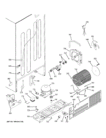 08 - Unit Parts parts for Ge Refrigerator GTS22WCPDRBB from AppliancePartsPros.com