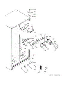 05 - Fresh Food Section parts for Ge Refrigerator GSS20IBTBCC from AppliancePartsPros.com