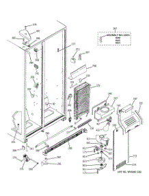 03 - Freezer Section parts for Ge Refrigerator GSS22IBTBWW from AppliancePartsPros.com