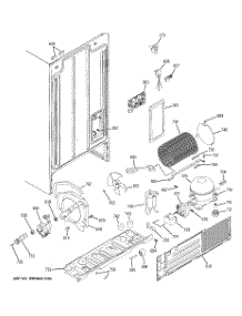 07 - Sealed System & Mother Board parts for Ge Refrigerator GSS20IBTEWW from AppliancePartsPros.com