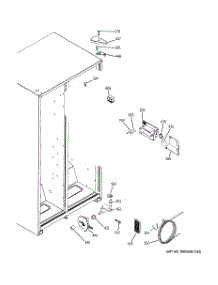 06 - Fresh Food Section parts for Ge Refrigerator GSS20IETEWW from AppliancePartsPros.com