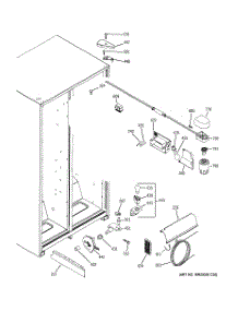 06 - Fresh Food Section parts for Ge Refrigerator GSL25JFTEBS from AppliancePartsPros.com