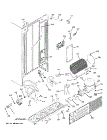 08 - Sealed System & Mother Board parts for Ge Refrigerator GSS20IETECC from AppliancePartsPros.com