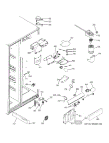 07 - Fresh Food Section parts for Ge Refrigerator DSD26DGWABG from AppliancePartsPros.com