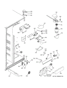 07 - Fresh Food Section parts for Ge Refrigerator LSS25XSWCSS from AppliancePartsPros.com