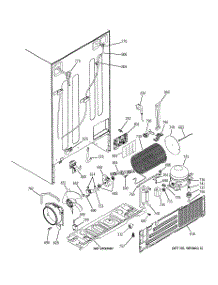 09 - Sealed System & Mother Board parts for Ge Refrigerator GSE25MGTECSS from AppliancePartsPros.com