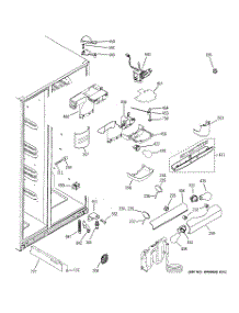 06 - Fresh Food Section parts for Ge Refrigerator GCE23LBWAFWW from AppliancePartsPros.com