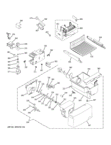 05 - Ice Maker & Dispenser parts for Ge Refrigerator GSL22JFTBBS from AppliancePartsPros.com