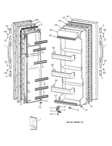 08 - Sealed System & Mother Board parts for Ge Refrigerator GSH22IFTEWW from AppliancePartsPros.com