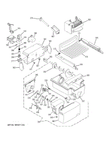 06 - Ice Maker & Dispenser parts for Ge Refrigerator GCE23LGTBFLS from AppliancePartsPros.com