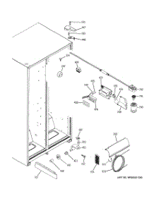 06 - Fresh Food Section parts for Ge Refrigerator GSH22IFTBBB from AppliancePartsPros.com
