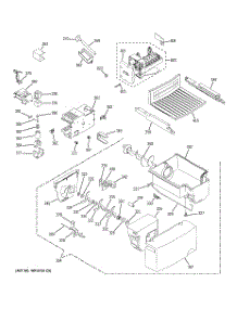 05 - Ice Maker & Dispenser parts for Ge Refrigerator GSE22KETAFSS from AppliancePartsPros.com