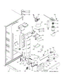 07 - Fresh Food Section parts for Ge Refrigerator GCE21MGTBFSS from AppliancePartsPros.com