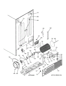 09 - Sealed System & Mother Board parts for Ge Refrigerator GCE21ZGTBFWW from AppliancePartsPros.com