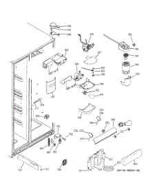 07 - Fresh Food Section parts for Ge Refrigerator GCE21LGTBFBB from AppliancePartsPros.com