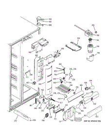 Fresh Food Section parts for Ge Refrigerator CSW25LSWASS from AppliancePartsPros.com