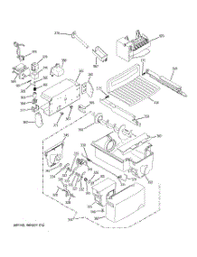 06 - Ice Maker & Dispenser parts for Ge Refrigerator GIE21LGTBFBB from AppliancePartsPros.com