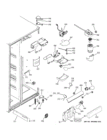 07 - Fresh Food Section parts for Ge Refrigerator GIE21LGTBFBB from AppliancePartsPros.com