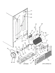 09 - Sealed System & Mother Board parts for Ge Refrigerator GCE23LHTBFSS from AppliancePartsPros.com