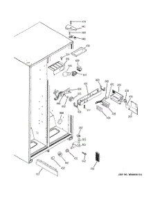 05 - Fresh Food Section parts for Ge Refrigerator GSE20IBTAFWW from AppliancePartsPros.com