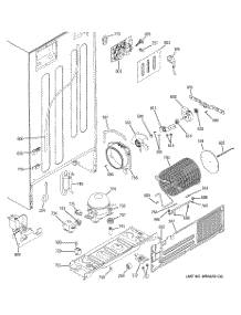 09 - Sealed System & Mother Board parts for Ge Refrigerator PTS22LHRARWW from AppliancePartsPros.com
