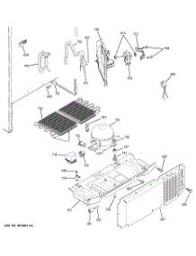 06 - Unit Parts parts for Ge Refrigerator GTS18JBPLRCC from AppliancePartsPros.com