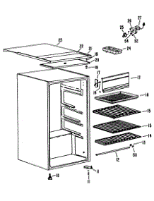 02 - Section2 parts for Ge Refrigerator TAX4SNSAWH from AppliancePartsPros.com