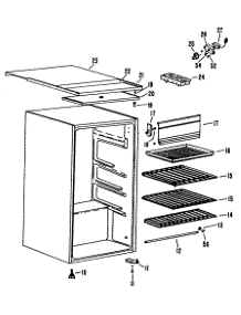 02 - Section2 parts for Ge Refrigerator SC4SSB from AppliancePartsPros.com