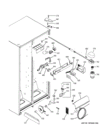 06 - Fresh Food Section parts for Ge Refrigerator GSS25JFPEBB from AppliancePartsPros.com