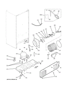 05 - Unit Parts parts for Ge Refrigerator GDS18SBPBRSS from AppliancePartsPros.com
