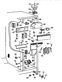 Fresh Food Section parts for Ge Refrigerator TFX24PRAXBB from AppliancePartsPros.com