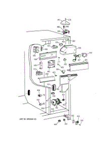 03 - Fresh Food Section parts for Ge Refrigerator TFT24PAXCWW from AppliancePartsPros.com