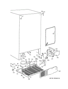 04 - Unit Parts parts for Ge Refrigerator TFJ20JAZBAA from AppliancePartsPros.com