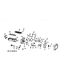 Icemaker Wr30x0303 parts for Ge Refrigerator TFX24PRXDWW from AppliancePartsPros.com