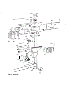 04 - Fresh Food Section parts for Ge Refrigerator TFK27PFXCAA from AppliancePartsPros.com