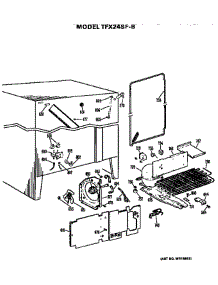 Unit parts for Ge Refrigerator TFX24SFB from AppliancePartsPros.com
