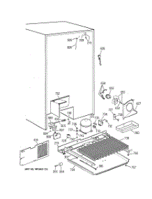 07 - Unit Parts parts for Ge Refrigerator TPK24PRZCAA from AppliancePartsPros.com