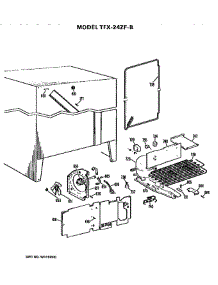 Unit parts for Ge Refrigerator TFX24ZFB from AppliancePartsPros.com