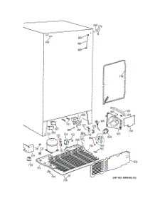 06 - Unit Parts parts for Ge Refrigerator TFJ22PRZBAA from AppliancePartsPros.com